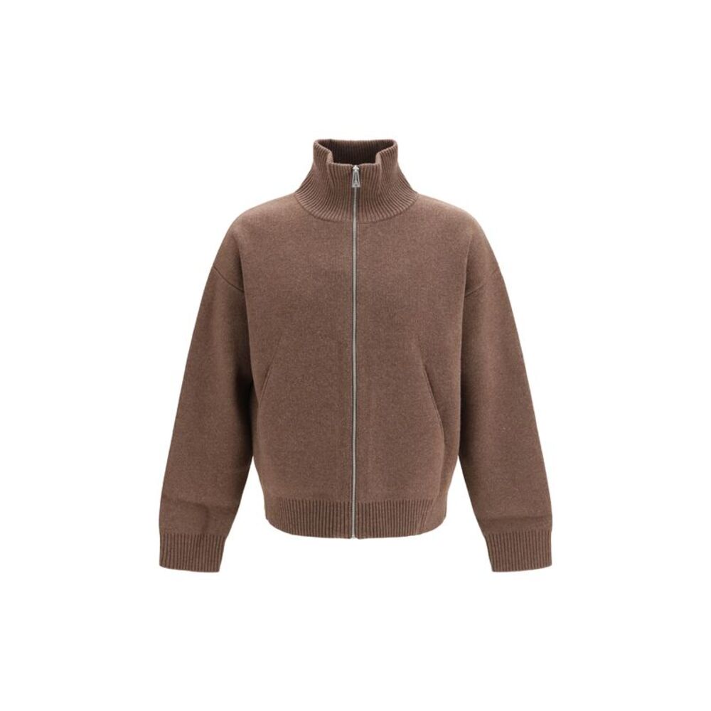 Axel Arigato Men Core Wool Zip-Up Sweater